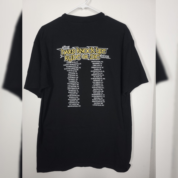 Vintage Hard Knock Life Ryde Or Die Tour Tee Jay-z Dmx Black Extra Large - Picture 5 of 5